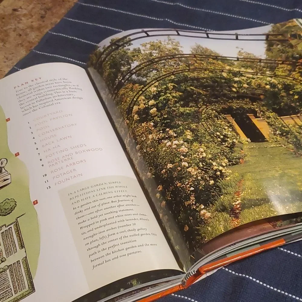 The Garden Design Book 1997 HC 1st Edition - Cottagecore